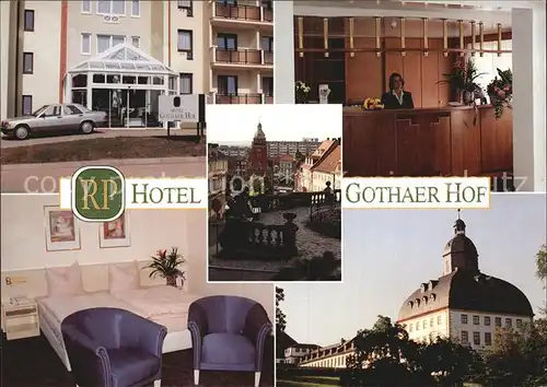 AK / Ansichtskarte Gotha Thueringen Hotel Gothaer Hof Wartburg Ansichtskartenverlag Kat. Gotha