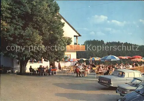 AK / Ansichtskarte Regensberg Kunreuth Berggasthof Pension Regensberg Kat. Kunreuth