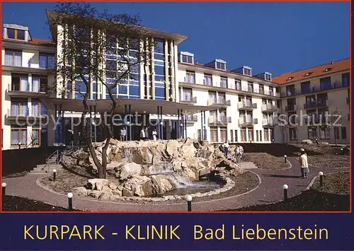 AK / Ansichtskarte Bad Liebenstein Kurpark Klinik Kat. Bad Liebenstein