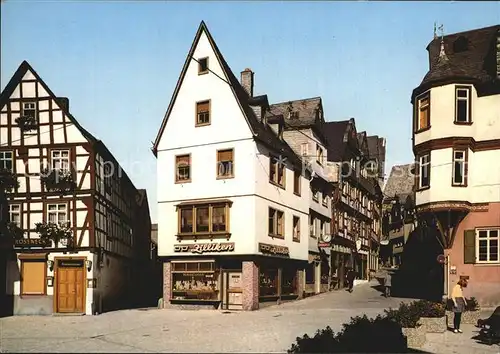 AK / Ansichtskarte Limburg Lahn An der Ploetze Innenstadt Fachwerkhaeuser Kat. Limburg a.d. Lahn