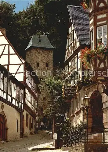 AK / Ansichtskarte Miltenberg Main Schnatterloch Gasse Kat. Miltenberg