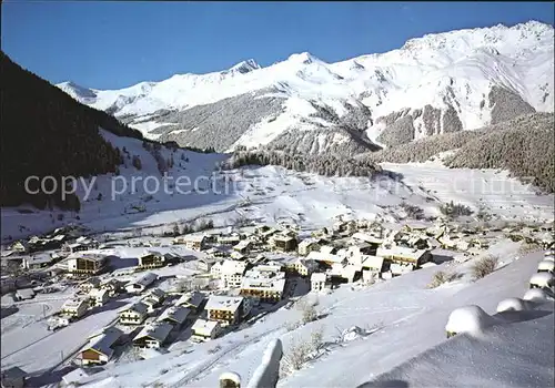 AK / Ansichtskarte Nauders Tirol am Reschenpass Winterpanorama Alpen Kat. Nauders