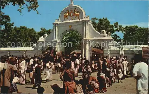 AK / Ansichtskarte Kataragama The jungle shrine in South Ceylon