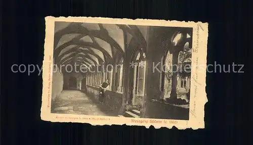 AK / Ansichtskarte Stein Rhein Kloster St. Georgen Kreuzgang S?darm Kat. Stein Rhein