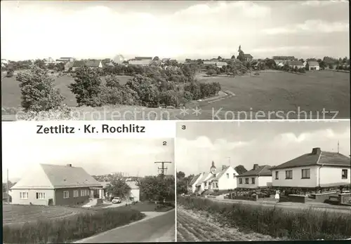 AK / Ansichtskarte Zettlitz Rochlitz uebersicht Artz  und Zahnarztpraxis Eigenheime Kat. Zettlitz Rochlitz