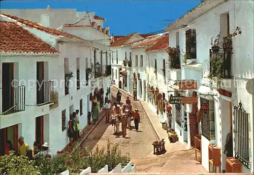 AK / Ansichtskarte Mijas Spanische Gasse Kat. Mijas