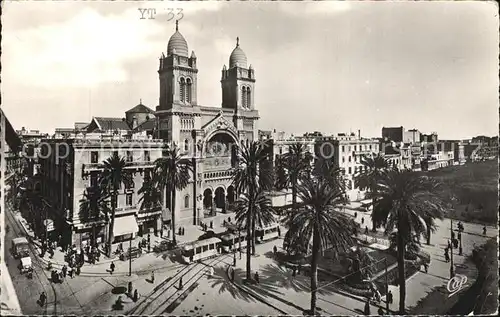 AK / Ansichtskarte Tunis La Cathedrale Kat. Tunis