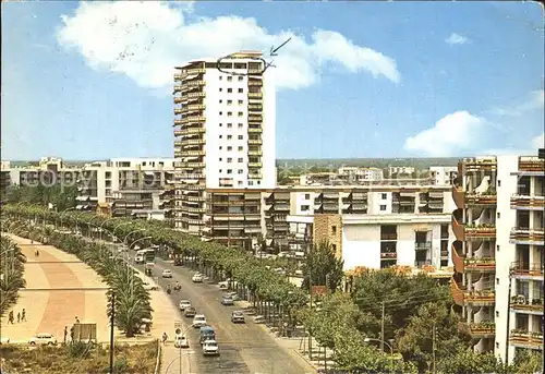 AK / Ansichtskarte Salou Paseo de Jaime I Promenade Hochhaus Kat. Tarragona Costa Dorada