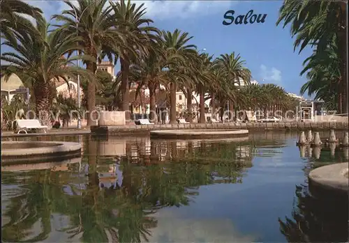 AK / Ansichtskarte Salou Passeig de Jaume I Palmen Kat. Tarragona Costa Dorada