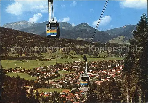 AK / Ansichtskarte Oberstdorf Nebelhornbahn Kat. Oberstdorf