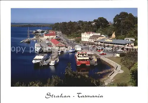 AK / Ansichtskarte Strahan Macquire Harbourg gateway to the Gordon River Kat. Strahan