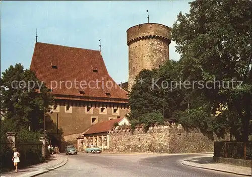 AK / Ansichtskarte Tabor Suedboehmen Kotnov Turm Stadtmauer Kat. Tabor