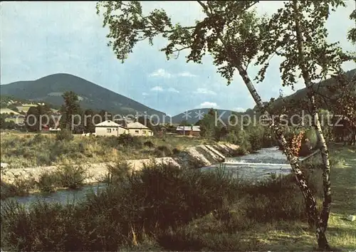 AK / Ansichtskarte Moravka Partie am Fluss