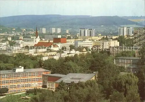 AK / Ansichtskarte Gottwaldov Tschechien Celkovy pohled pres skolni ctvrt Blick ueber die Stadt Kat. Zlin