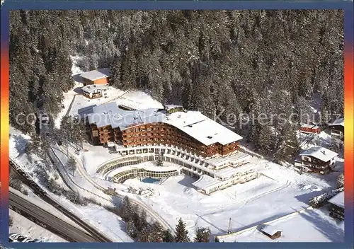 AK / Ansichtskarte Seefeld Tirol Hotel Shop im Vital Hotel Royal Fliegeraufnahme Kat. Seefeld in Tirol