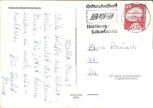 AK / Ansichtskarte Scharbeutz Ostseebad Seebruecke Ausflugsdampfer Kat. Scharbeutz