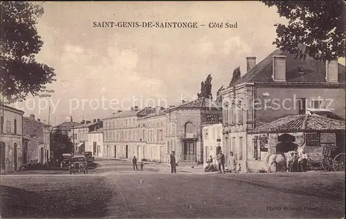 AK / Ansichtskarte Saint Genis de Saintonge Strassenpartie Kat. Saint Genis de Saintonge