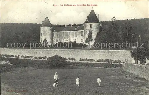 AK / Ansichtskarte Cruzilles les Macon Chateau Schloss