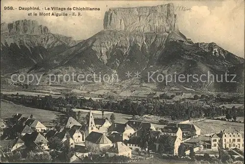 AK / Ansichtskarte Chichilianne et le Mont Aiguille Kat. Chichilianne