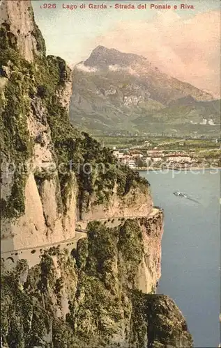 AK / Ansichtskarte Riva del Garda Strada del Ponale Kat. 