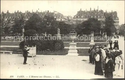 AK / Ansichtskarte Paris Homme aux Oiseaux Kat. Paris