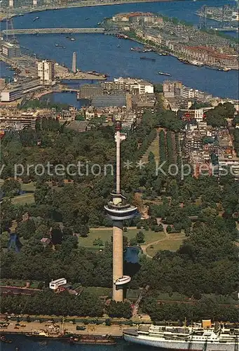 AK / Ansichtskarte Rotterdam Euromast Schiffsbr?cke Kat. Rotterdam