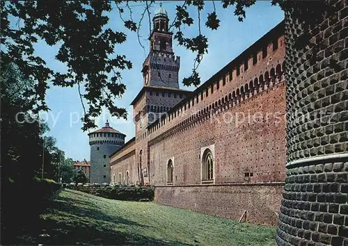 AK / Ansichtskarte Milano Castello Sforzesco Sforza Schloss Geschichte Kat. Italien