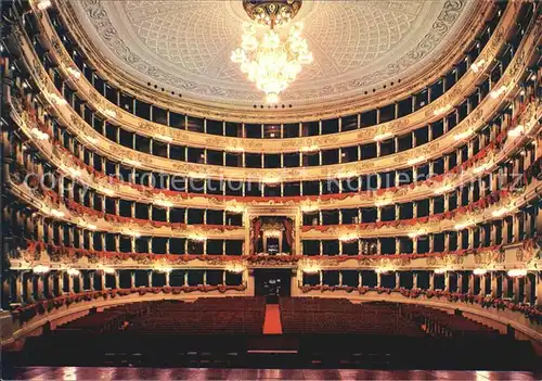 AK / Ansichtskarte Milano Teatro alla Scala Theater Kat. Italien