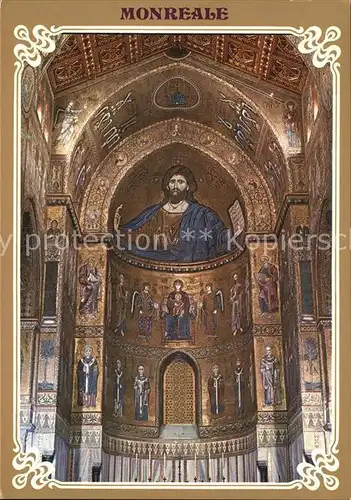 AK / Ansichtskarte Monreale Interno della Cattedrale Kat. Italien