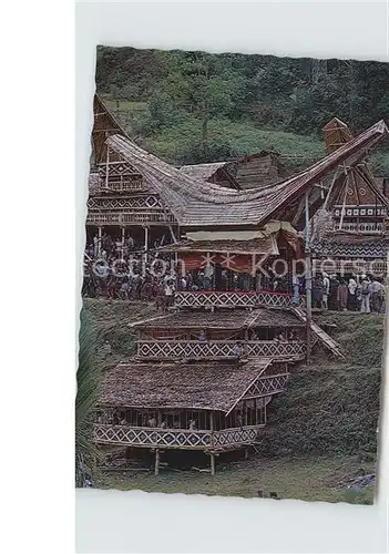 AK / Ansichtskarte Sulawesi Indonesien Lakhian House Tana Toraja