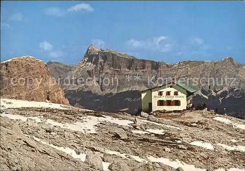 AK / Ansichtskarte Dolomiti Rifugio Franco Cavazza Kat. Italien