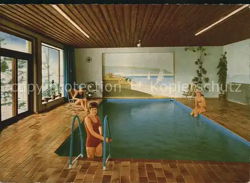 AK / Ansichtskarte Bodenmais Gasthof Pension Kronberg Schwimmbad Kat. Bodenmais