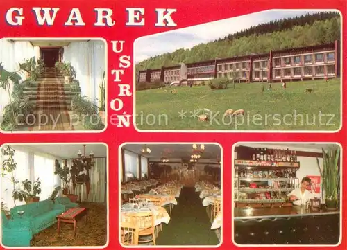 AK / Ansichtskarte Ustron Gwarek Hotel Kat. Ustron Schlesien