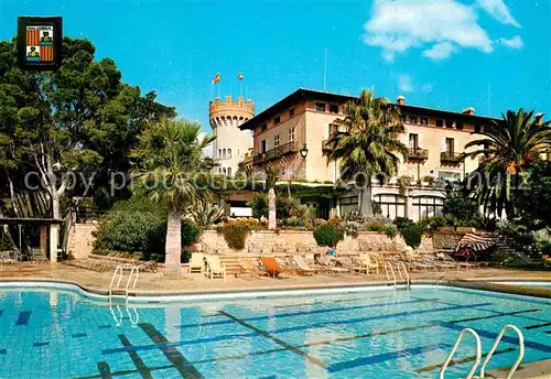 AK / Ansichtskarte Palma de Mallorca Hotel Son Vida Swimming Pool Kat. Palma de Mallorca
