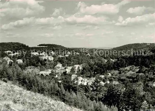 AK / Ansichtskarte Bad Gottleuba Berggiesshuebel mit Sanatorium und Panoramahoehe Kat. Bad Gottleuba Berggiesshuebel