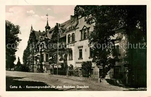 AK / Ansichtskarte Cotta Konsumgrundschule des Bezirkes Dresden Kat. Dresden