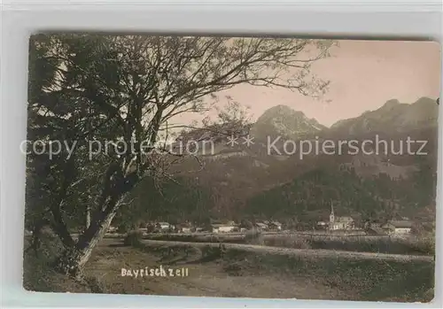 AK / Ansichtskarte Bayrischzell Teilansicht  Kat. Bayrischzell