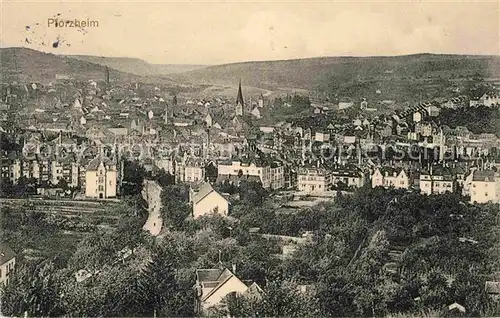 AK / Ansichtskarte Pforzheim Blick ueber die Stadt Kat. Pforzheim