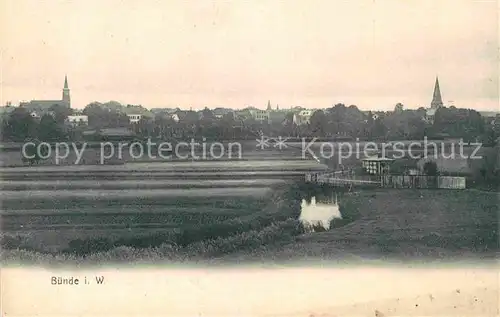 AK / Ansichtskarte Buende Westfalen Panorama 