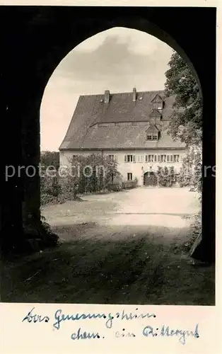 AK / Ansichtskarte Freiberg Sachsen Genesungsheim im Rittergut Kat. Freiberg