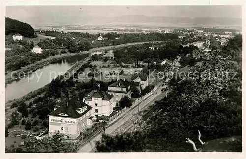 AK / Ansichtskarte Lazne Teplice nad Becvou Fliegeraufnahme Kat. Bad Teplitz