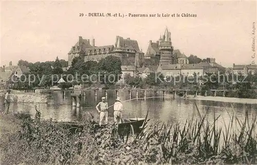 AK / Ansichtskarte Durtal Loir et le Chateau  Kat. Durtal