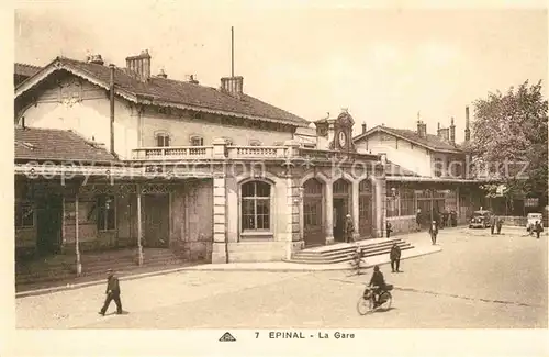 AK / Ansichtskarte Epinal Vosges Gare Kat. Epinal