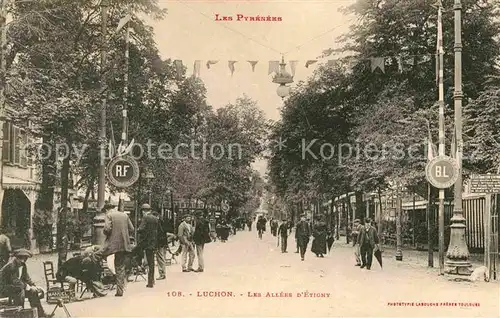 AK / Ansichtskarte Luchon Haute Garonne Les Allee d Etigny Kat. Bagneres de Luchon