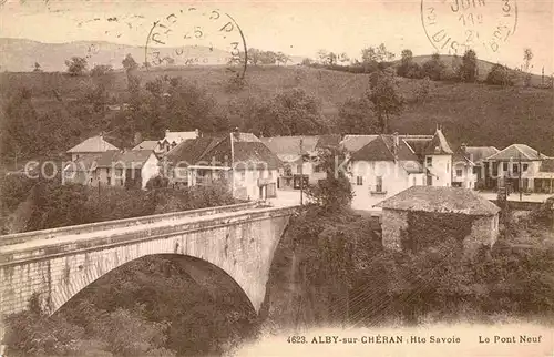 AK / Ansichtskarte Alby sur Cheran Pont Neuf  Kat. Alby sur Cheran