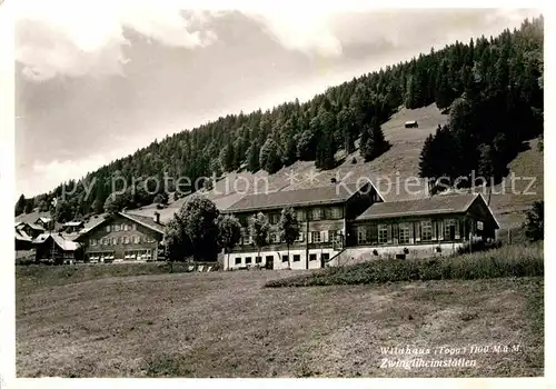 AK / Ansichtskarte Zwinglipass Zwingliheimstaetten Kat. Zwinglipass