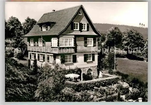 AK / Ansichtskarte Freudenstadt Haus Mohn Kat. Freudenstadt