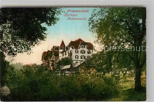 AK / Ansichtskarte Kniebis Freudenstadt Kurhaus Palmenwald Kat. Freudenstadt