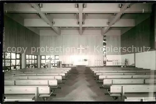 AK / Ansichtskarte Karlsruhe Baden Vincentius Krankenhaus Kapelle