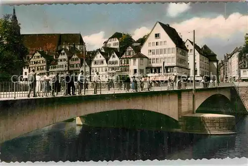 AK / Ansichtskarte Tuebingen Neckar Bruecke Kat. Tuebingen